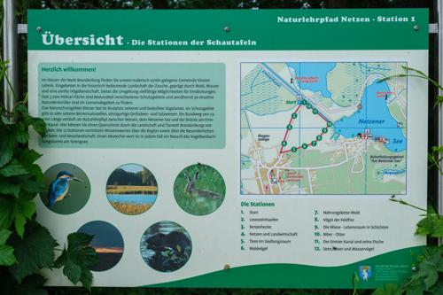 Auf dem Naturlehrpfad Netzen