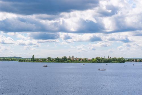 Blick auf Inselstadt Werder