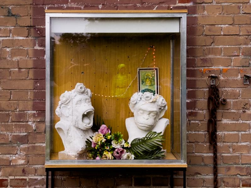 Installation am Bahnhof Satzkorn