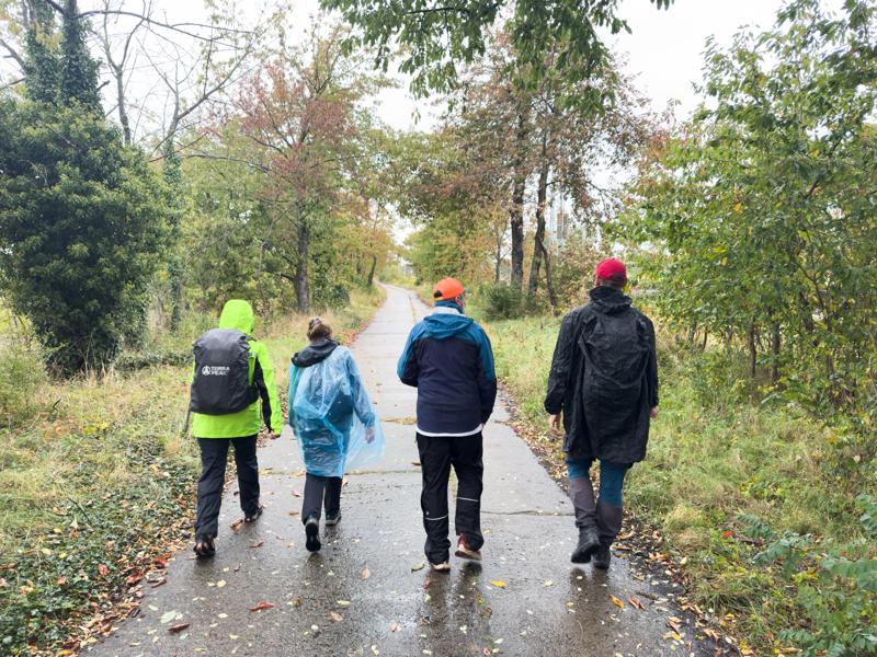 Eine kleine Wandertruppe